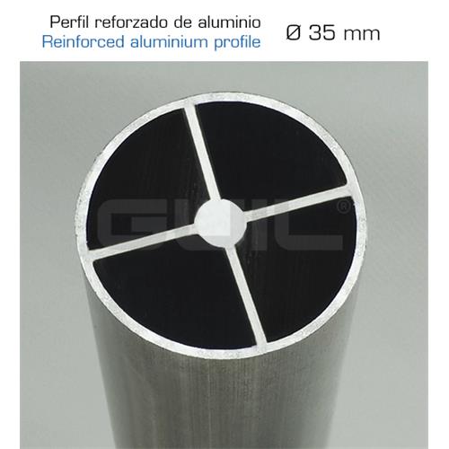 Quitamiendo para el lateral de 1m de las tarimas Guil TMQ-1/N