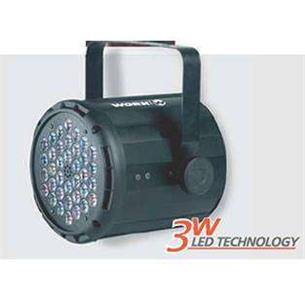 Foco con tecnologia led 3W RGB color negro V-EYE STATIC