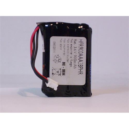 Bateria 3,6V 750mAh Ni-MH AAA 2 hilos