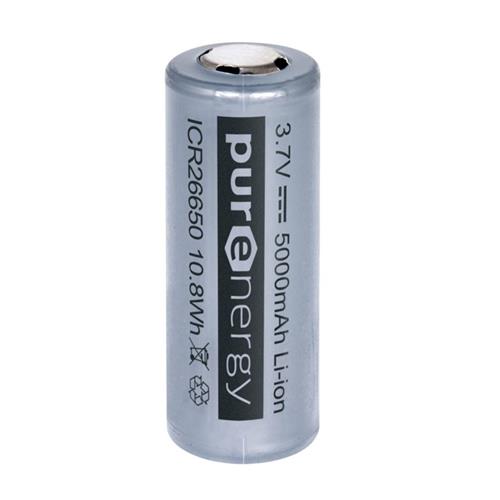 Bateria litio recargable 3,7V 5000mAh ICR26650