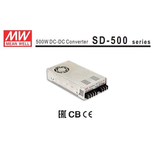 Mean Well Convertidor DC-DC SD-500L-24