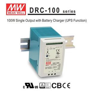Mean Well. Fuente carril DIN UPS 13.8v 2.5A DRC