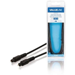 Cable fibra optica Toslink 2m Blister VLN-Nedis