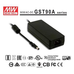 Mean Well. Fuente alimentacion 24Vdc 3.75A GST90