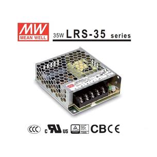Mean Well. Fuente de alimentacion 12V 3A LRS3512