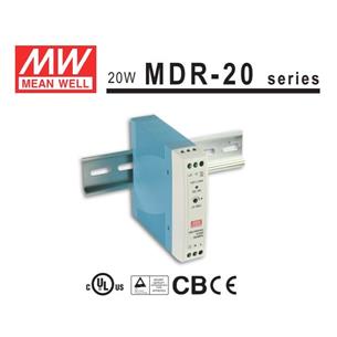 Mean Well. Fuente carril DIN fijo 12v 1.6A