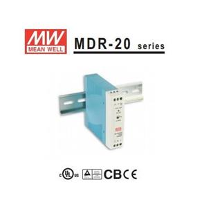 Mean Well. Fuente carril DIN fijo 24v 1A serie MDR