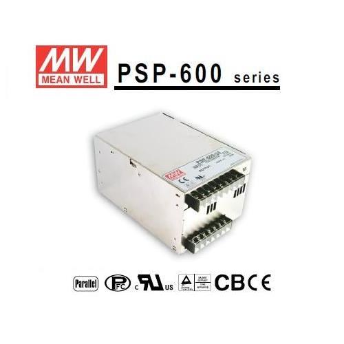 Mean Well. Fuente de alimentacion 48v 12.5A PSP600