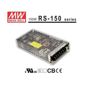 Mean Well. Fuente de alimentacion 5V 26A RS-150