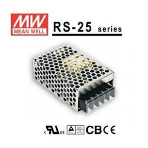 Mean Well. Fuente de alimentacion 12Vdc 2,1A RS-25-12