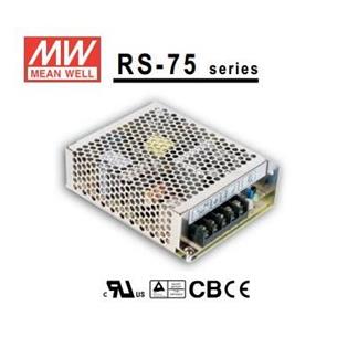 Mean Well. Fuente de alimentacion 5Vdc 12A RS-75-5